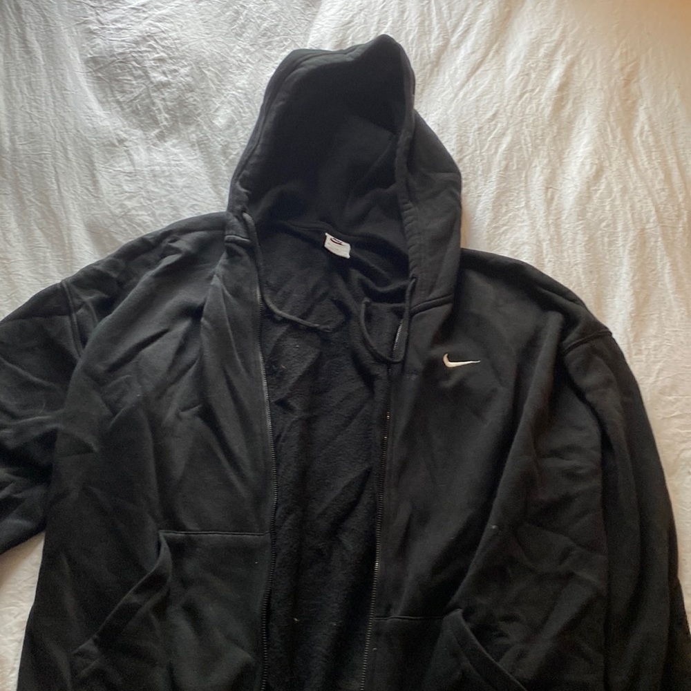 Black Nike zip up